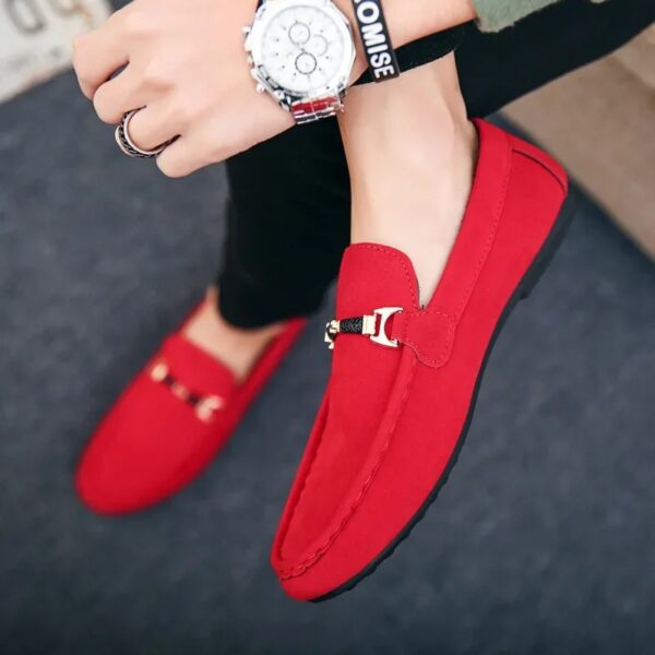 Eduardo suede loafers